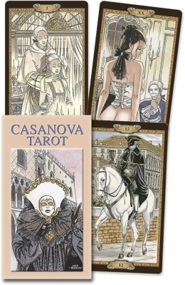 картинка Карты Таро "Raimondo Luca Tarot of Casanova" Lo Scarabeo / Таро Казановы от магазина Gamesdealer.ru