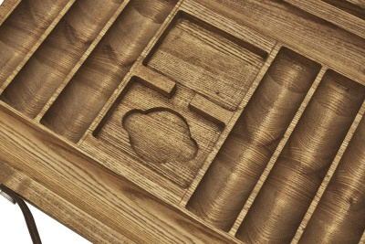 картинка Набор для покера Crown на 500 фишек в кейсе из ясеня, Partida от магазина Gamesdealer.ru