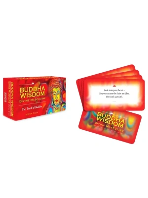 картинка Карты Таро "Buddha Wisdom Divine Masculine" US Games / Мудрость Будды. Божественное Мужество от магазина Gamesdealer.ru