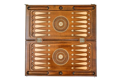 картинка Шахматы + нарды резные "Эндшпиль 1" 60, Simonyan от магазина Gamesdealer.ru