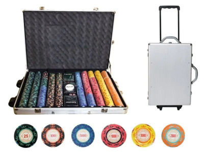 Набор для покера Casino Royale на 1000 фишек Набор для покера Casino Royale на 1000 фишек