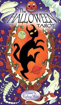 картинка Карты Таро "Halloween Tarot" US Games / Таро Хэллоуина от магазина Gamesdealer.ru
