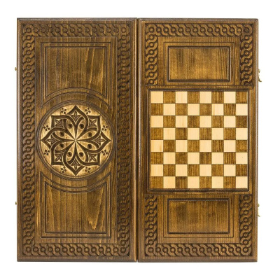 картинка Нарды резные "Вдохновение" 60, Ustyan от магазина Gamesdealer.ru