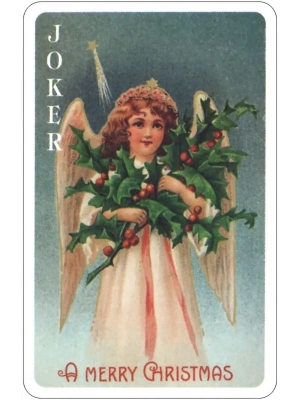 картинка Карты "Old Time Christmas Angels Playing Card Deck" от магазина Gamesdealer.ru