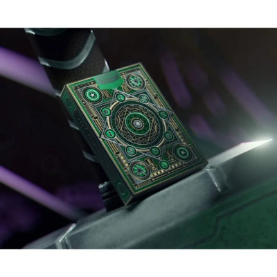 картинка Карты "Theory11 Avengers Infinity Saga Green Edition" от магазина Gamesdealer.ru