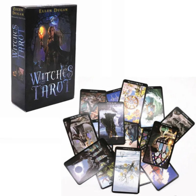 картинка Карты Таро "Witches Tarot Set" Llewellyn / Таро Ведьм от магазина Gamesdealer.ru