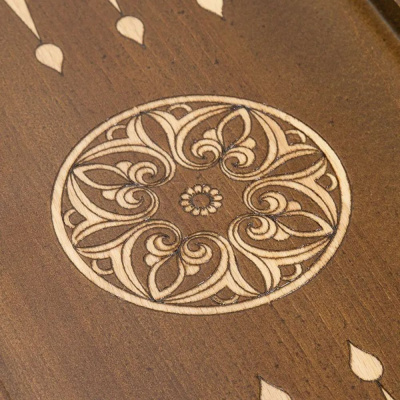 картинка Шахматы + нарды резные "Армянский Орнамент" 50, Haleyan от магазина Gamesdealer.ru