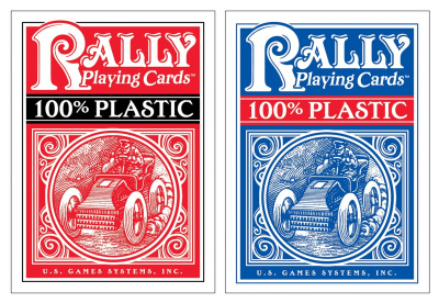 Карты "100% Plastic Rally Playing Сards"