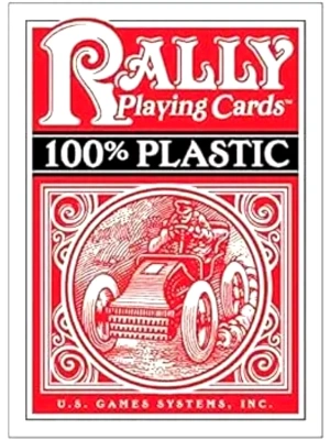 картинка Карты "100% Plastic Rally Playing Сards red" от магазина Gamesdealer.ru