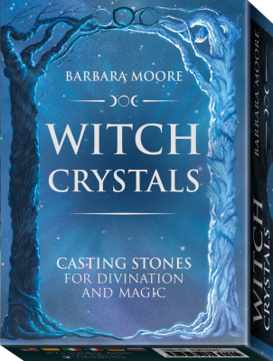 Карты Таро "Witch Crystals Oracle Cards" Lo Scarabeo / Ведьмины кристаллы, бросающие камни для гадан