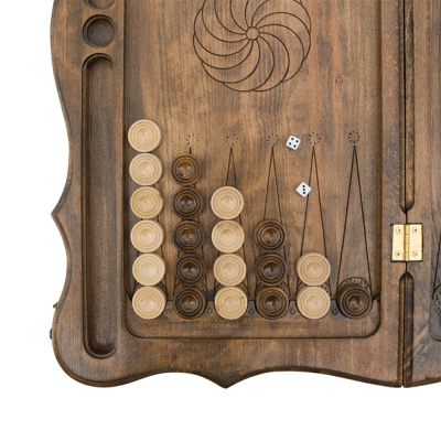 картинка Нарды резные "Бесконечность", Petrosyan от магазина Gamesdealer.ru