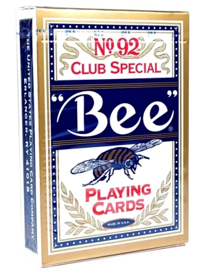 Карты "Bee Gold Gravity Standard Index Blue"