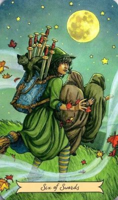 картинка Карты Таро "Everyday Witch Tarot" Reprint / Повседневное Таро Ведьмы TAROMANIA от магазина Gamesdealer.ru