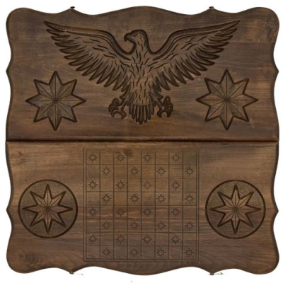 картинка Нарды резные "Орел-4", Ustyan от магазина Gamesdealer.ru