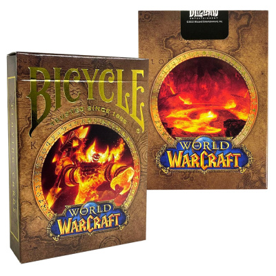 картинка Карты "Bicycle World of Warcraft Classic Standard Index " от магазина Gamesdealer.ru