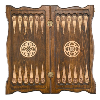 картинка Нарды резные "Армянский узор 5" 60, Ustyan от магазина Gamesdealer.ru