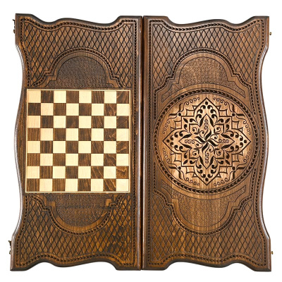 картинка Нарды резные "Армянский узор 7" 60, Ustyan от магазина Gamesdealer.ru