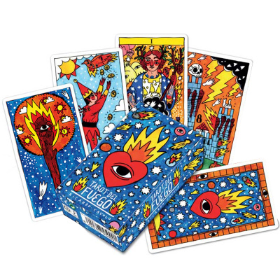 картинка Карты Таро "Fournier Ricardo Cavolo Tarot Del Fuego" Fournier / Колода Пламени от магазина Gamesdealer.ru