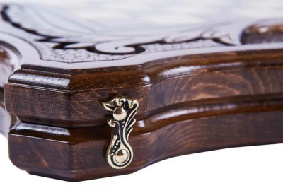 картинка Шахматы резные с араратом, ручкой и ложементом 50, Haleyan от магазина Gamesdealer.ru