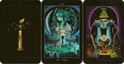 картинка Карты таро "Lowbrow Tarot cards" Schiffer Publishing / Непритязательное Таро от магазина Gamesdealer.ru