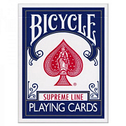 Карты "Bicycle Supreme Line Standard Index blue"
