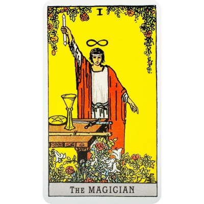 картинка Карты Таро "A.E.Waite Tarot Blue Edition-Pocket" AGM Urania / Таро А.Э. Уэйта карманный размер от магазина Gamesdealer.ru