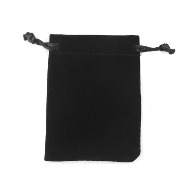 Мешочек для карт ТАРО / Tarot Bag Velvet Black 15X20 см