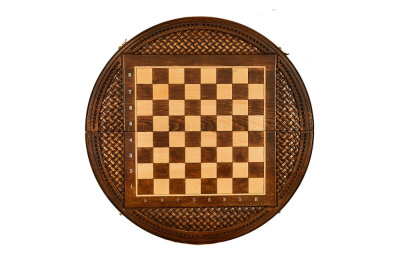 картинка Шахматы + нарды резные "Гаянэ 2" 60, Ustyan от магазина Gamesdealer.ru