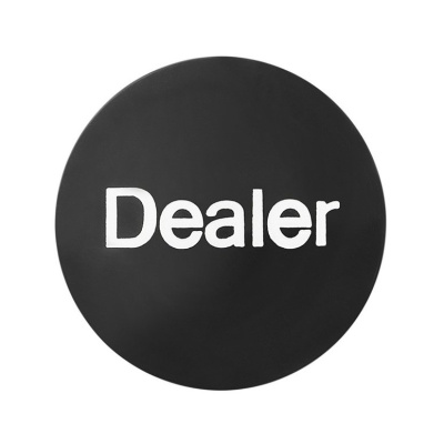 картинка Кнопка дилера черная от магазина Gamesdealer.ru