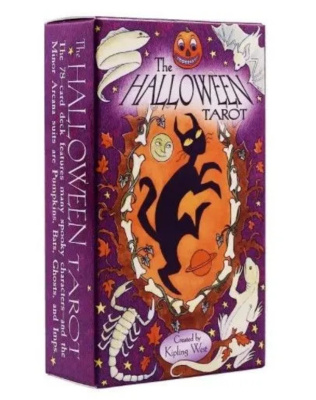 картинка Карты Таро "Halloween Tarot" US Games / Таро Хэллоуина от магазина Gamesdealer.ru