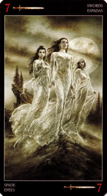 картинка Карты Таро "Royo Royo Dark Tarot" Италия Lo Scarabeo / Тёмное Ройо от магазина Gamesdealer.ru