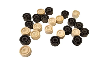 Фишки для нард деревянные 18 мм, Partida