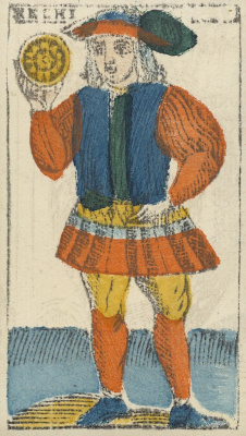 картинка Карты Таро "Tarocchi Marsigliesi Fratelli Recchi - Oneglia" Lo Scarabeo / Тароччи Марсильези Фрателл от магазина Gamesdealer.ru