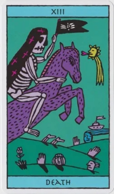 картинка Карты Таро "Kitty Kahane Tarot GB" AGM Urania, Германия / Таро "Китти Кахане" от магазина Gamesdealer.ru