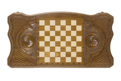 картинка Нарды резные "Гегард" 60, Simonyan от магазина Gamesdealer.ru