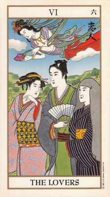 картинка Карты Таро "Ukiyoe Tarot Deck" US Games / Таро Укиёэ от магазина Gamesdealer.ru