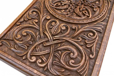 картинка Нарды резные "Орнамент 1", Mkhitaryan от магазина Gamesdealer.ru