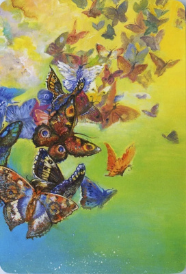 картинка Карты Таро "Nature's Whispers Oracle" Blue Angel / Оракул Шепота Природы от магазина Gamesdealer.ru