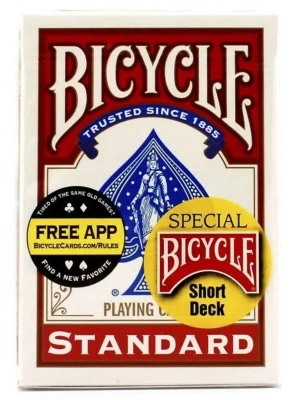 картинка Карты Bicycle Standard Short Red от магазина Gamesdealer.ru