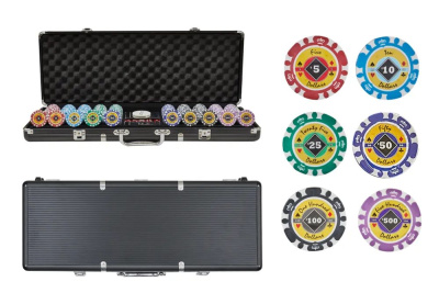 Набор для покера Crown на 500 фишек Набор для покера Crown на 500 фишек