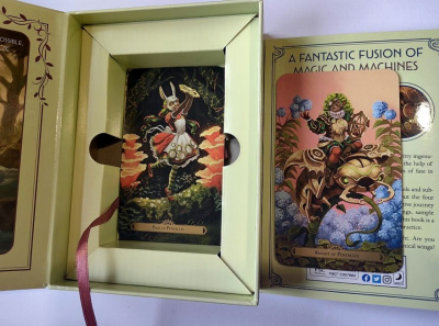 картинка Карты Таро "Steampunk Faerie Tarot Cards" Llewellyn / Таро Фейри в стиле Стимпанк от магазина Gamesdealer.ru