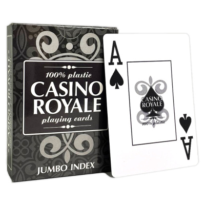 картинка Карты для покера "Casino Royale" 100% пластик от магазина Gamesdealer.ru