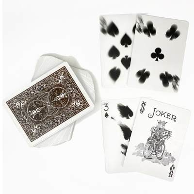 картинка Карты "Bicycle Rider Back Standard index Brown" от магазина Gamesdealer.ru