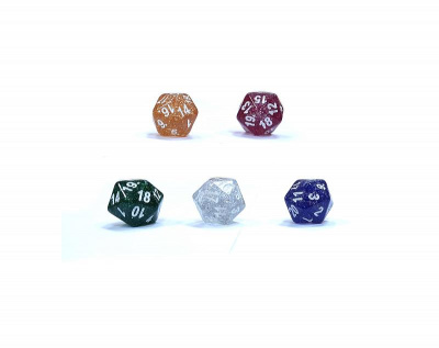 картинка Кубик D20 "Блеск" от магазина Gamesdealer.ru
