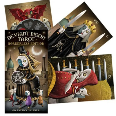 картинка Карты Таро "Deviant Moon Tarot Borderless Edition" Италия US Games / Таро Безумной Луны от магазина Gamesdealer.ru