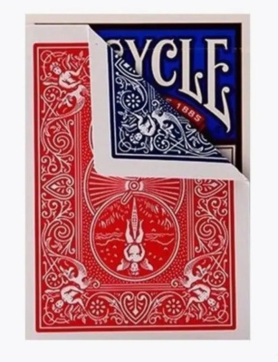 картинка Карты "Bicycle Double Back Red/Blue" от магазина Gamesdealer.ru