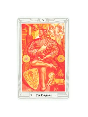 картинка Карты Таро "Aleister Crowely Deluxe Tarot: Gilded Deck & Book" US Games / Алистер Кроули Делюкс Таро от магазина Gamesdealer.ru