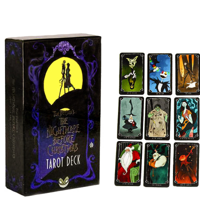 Карты Таро "The Nightmare Before Christmas Tarot" Reprint / Кошмар Перед Рождеством TAROMANIA