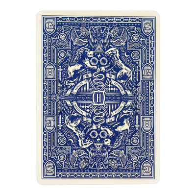 картинка Карты "Theory11 Harry Potter Deck - Blue (Raven Claw)" от магазина Gamesdealer.ru
