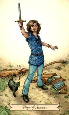 картинка Карты Таро "Everyday Witch Tarot mini Cards" Llewellyn / Повседневное Таро Ведьмы мини от магазина Gamesdealer.ru